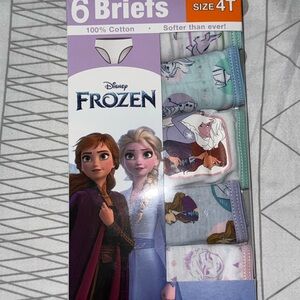 Disney Frozen 4T Girls' Cotton Briefs Underwear Panties